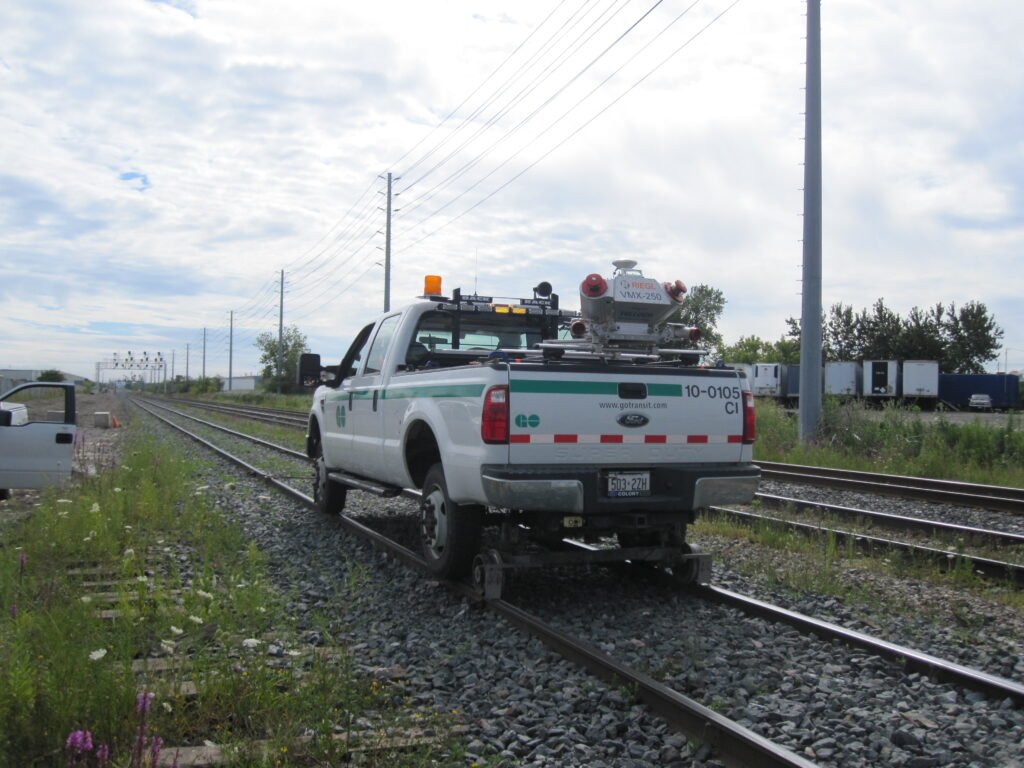 LiDAR on rails
